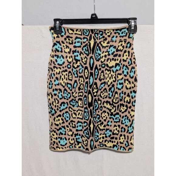 BCBGMaxAzria Colorful Stretch Boho Pencil Skirts Women's Size Small Bundle of 2 - Picture 14 of 16